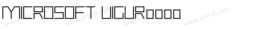 Microsoft Uigur字体转换
